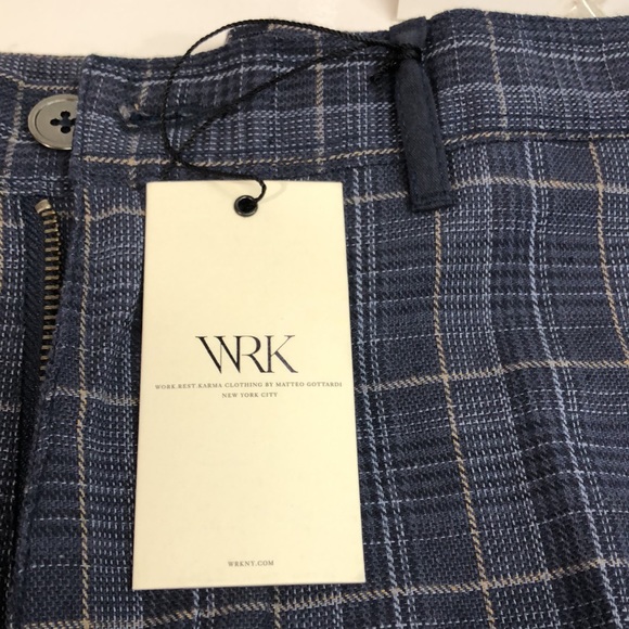 WRK Shorts:Navy Size 34 - Picture 10 of 15